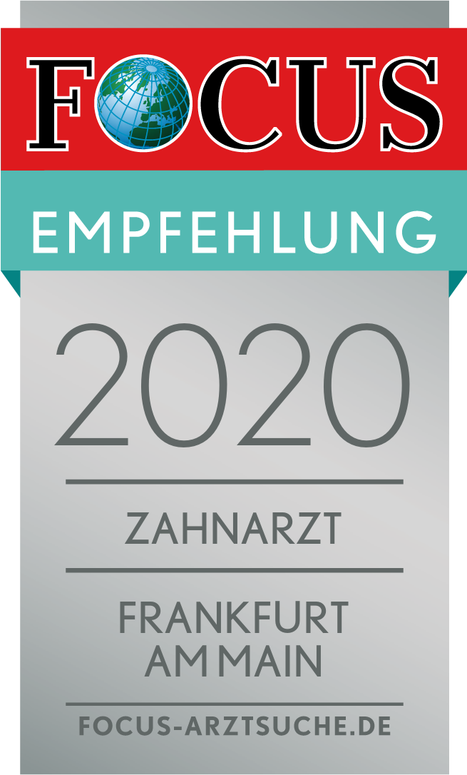 FOCUS empfiehlt die Frankfurter Dentaloft-Zahnarztpraxen am Kaiserplatz, in Bornheim und im Nordend als besten Zahnarzt in Frankfurt für das Jahr 2020.